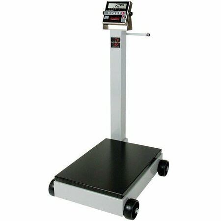 CARDINAL DETECTO 5852F-210 500 lb. Portable Digital Floor Scale with 210 Indicator & Tower Display 3085852F210
